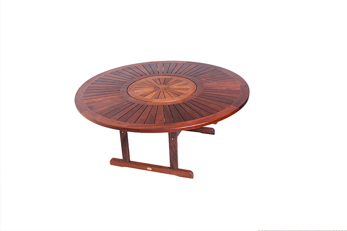 Kwila Sunflower Dining Table 1800 Round Outdoor Living Kwila Sunflower Dining Table 1800 Round, Round Outdoor Table Au