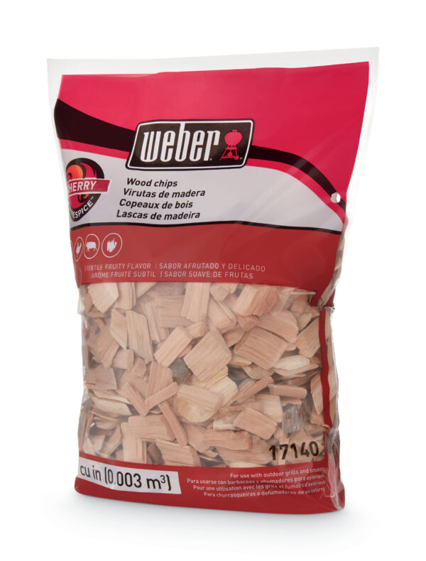 WEBER CHERRY SMOKING WOOD CHIPS Outdoor Living