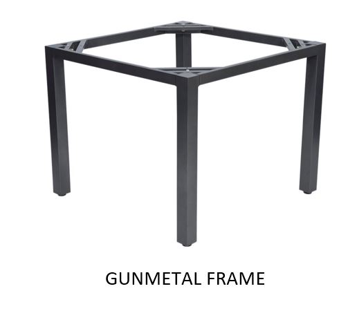 ALUMINIUM POST LEG GLASS TOP DINING TABLES - Outdoor Living