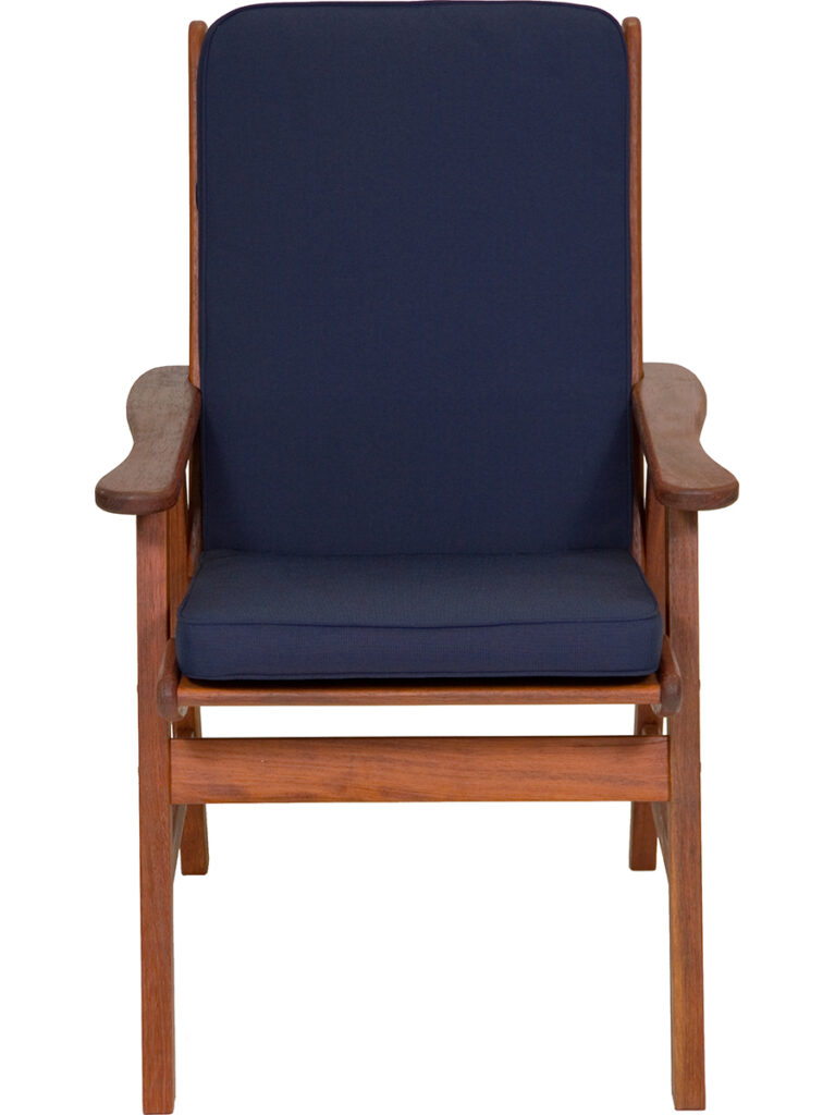 LOW BACK CUSHION NAVY Outdoor Living
