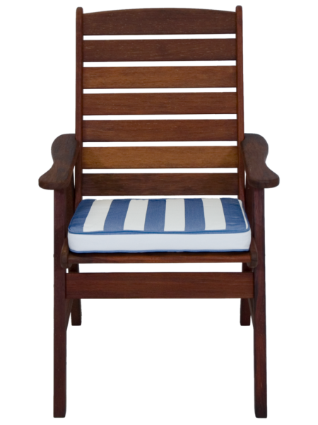 Base Cushion Sunproof Blue Stripe