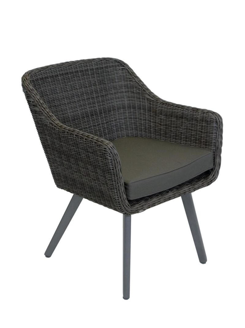 Lagoon-Outdoor-Aluminium-and-wicker-Dining-chair-Granite