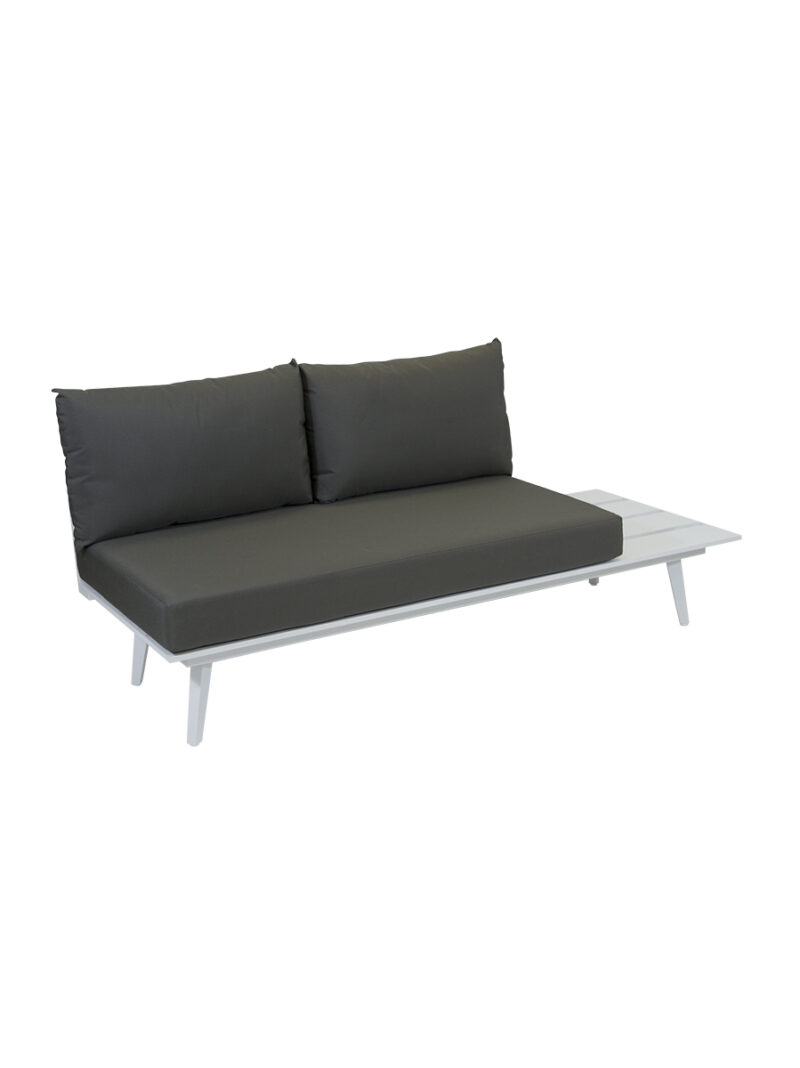Palm 2 seater + CT White Left Angle