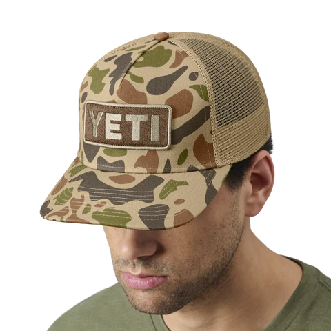 YETI Camo Patch Trucker Hat