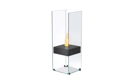 GHOST DESIGNER FIREPLACE BLACK